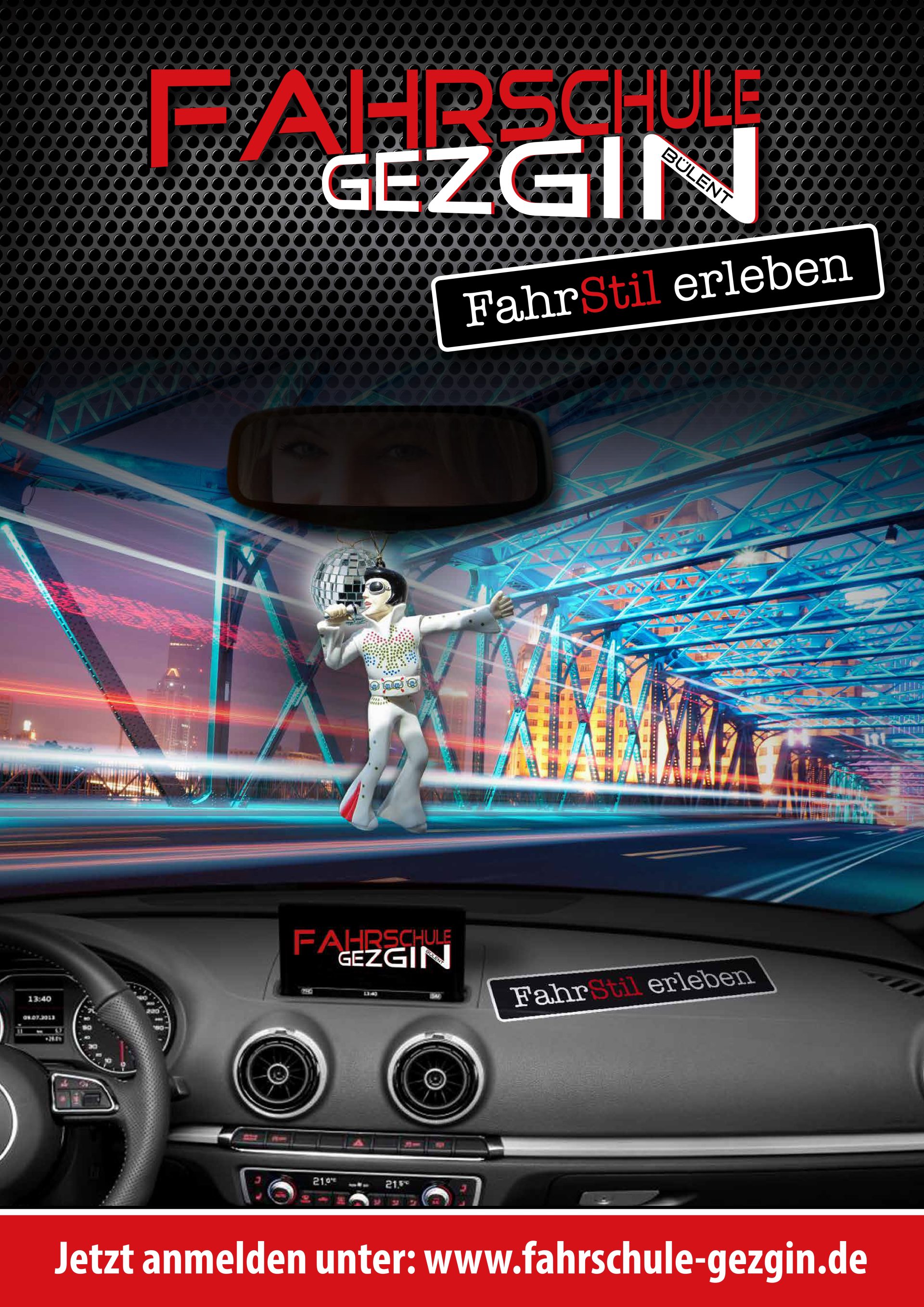 Fahrschule mit Disco-Einlage